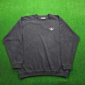 Cheyenne River Sweatshirt Mens XL Navy Vintage Embroidered Annapolis Casual